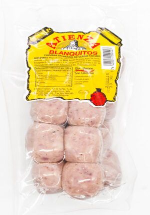 Butifarra  EMBUTIDOS ATIENZA (Blanquitos) 450 grs Aprox.