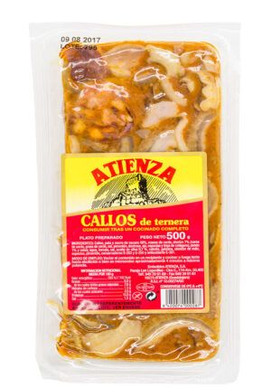Callos EMBUTIDOS ATIENZA  500 gr.