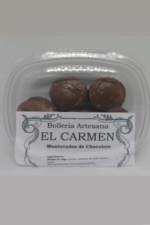 Mantecados de Chocolate EL CARMEN 100grs