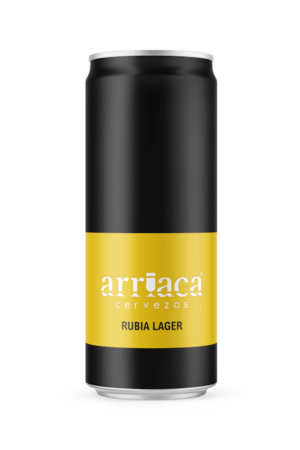Cerveza ARRIACA Rubia lata 33cl