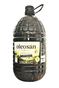 Aceite Oliva Virgen Extra ecológico OLEOSAN 1929 5 l