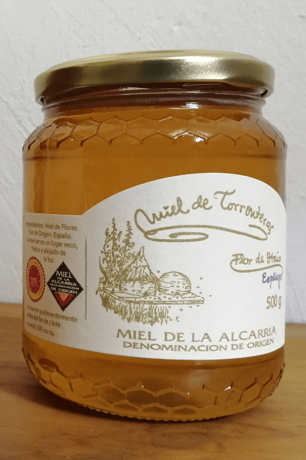 Miel de Torronteras-Espliego con D.O. de la Alcarria 500gr.